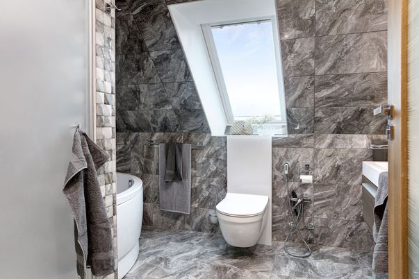 Bathroom, Interior, Marble, Marble Walls