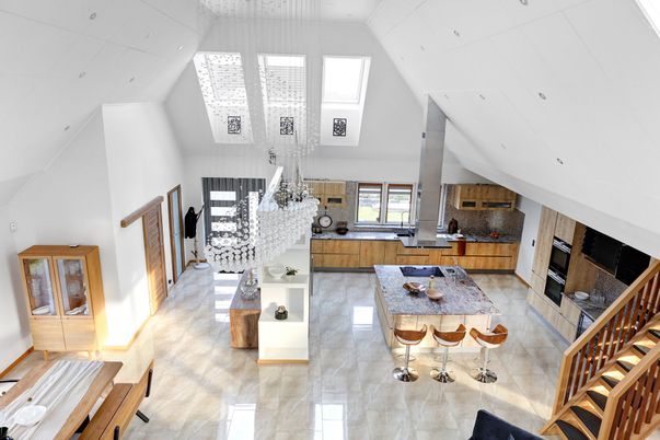 Fireplace, Interior, Pendant Lights