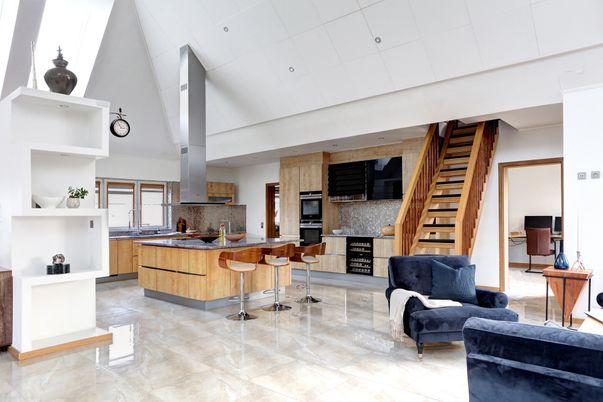 Interior, Kitchen, Recessed Lighting