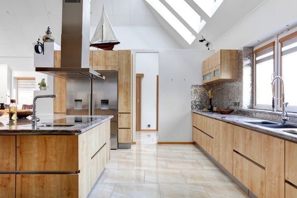Interior, Kitchen, Stainless Steel Appliances