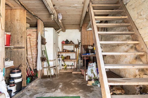 Interior, Wooden Beams