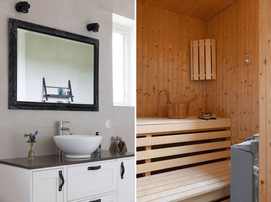 Interior, Sauna Room