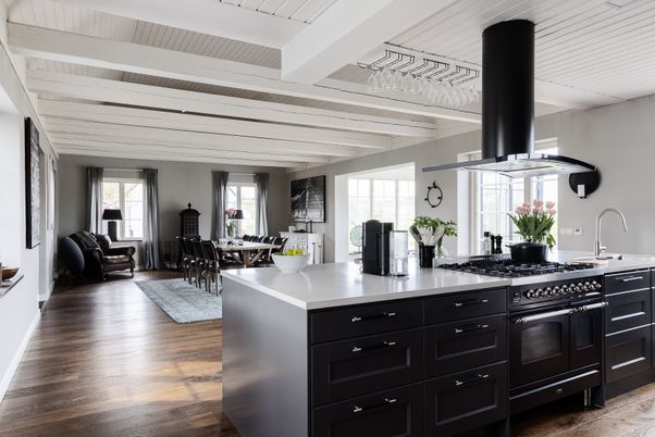 Dining room, Interior, Kitchen, Wood Texture Flooring