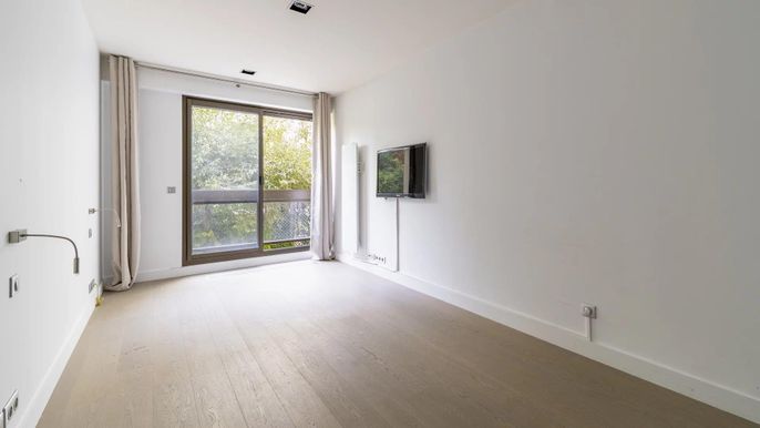 Empty room, Interior, Wood Texture Flooring