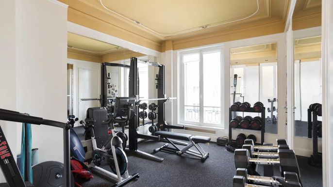 Fitness Equipment, Gym, Interior