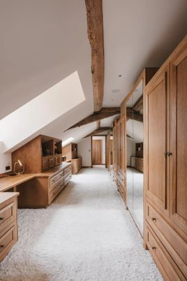 Interior, Wooden Beams