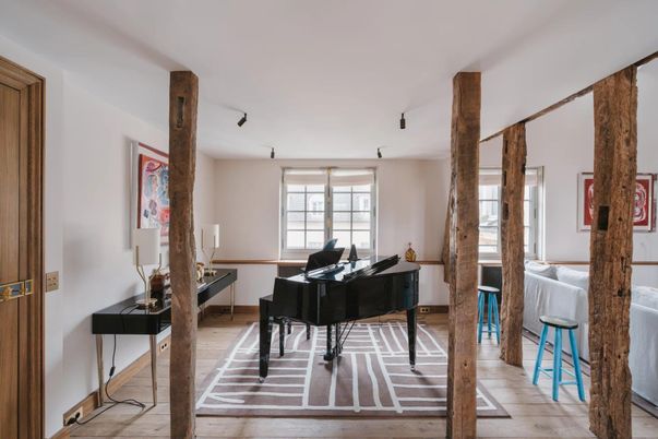 Interior, Piano, Wood Texture Flooring