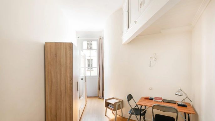 Home Office, Interior, Wood Texture Flooring