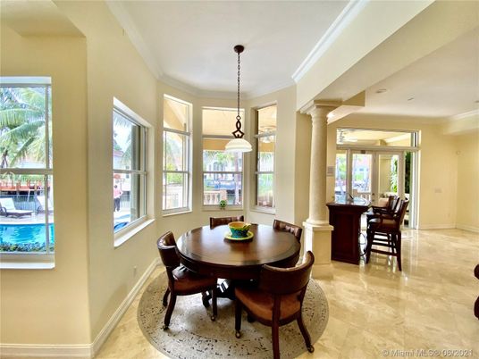 Dining room, Interior, Pendant Lights