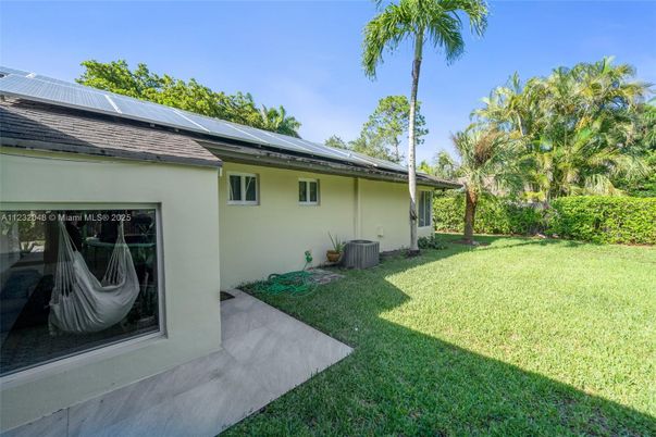 Backyard, Exterior, Solar Panels
