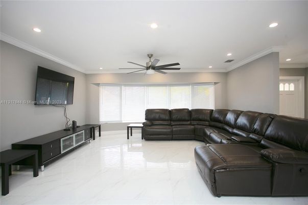 Interior, Living room, Marble, Recessed Lighting