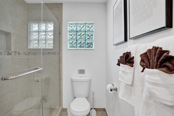 Bathroom, Glass Shower, Interior