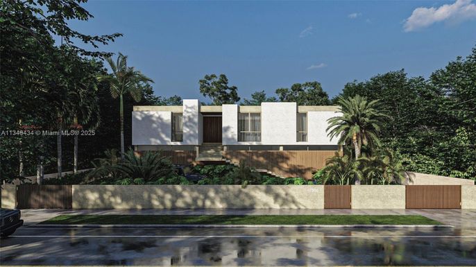 Exterior, Facade, Modern