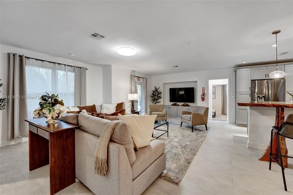 Interior, Kitchen, Living room, Recessed Lighting, Stainless Steel Appliances