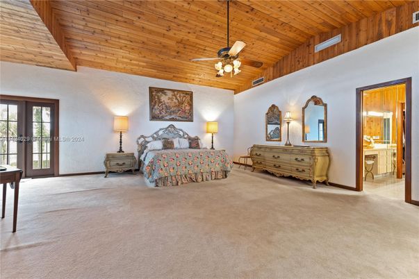 Bedroom, Interior, Wooden Ceilings