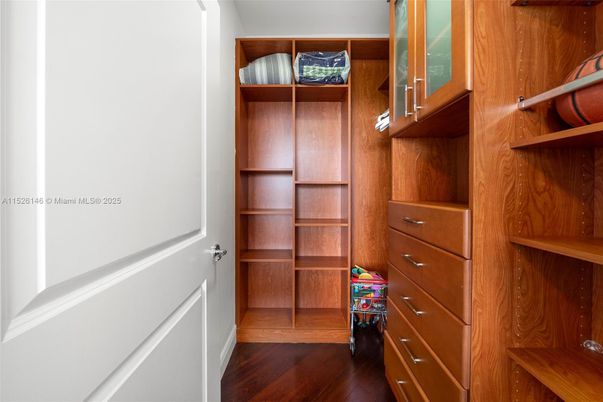 Interior, Walk-in Closets, Wood Texture Flooring