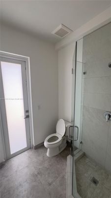 Bathroom, Glass Shower, Interior, Marble Walls