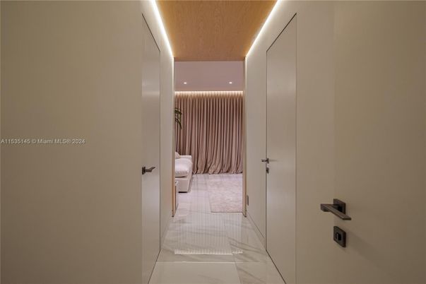 Interior, Marble, Recessed Lighting