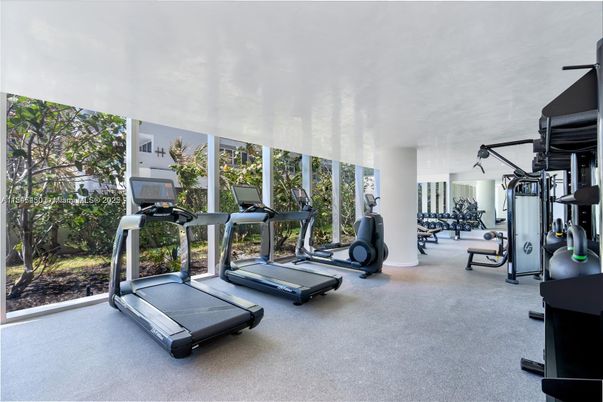 Fitness Equipment, Gym, Interior