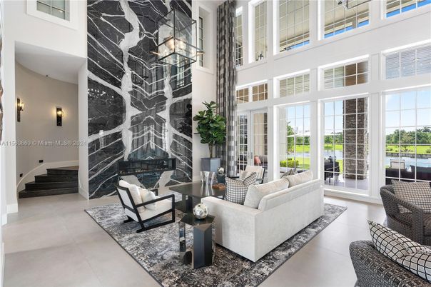 Fireplace, Interior, Living room, Marble Walls