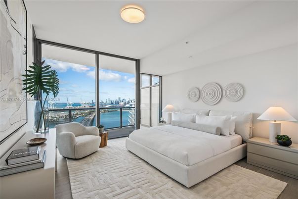 Bedroom, Interior, Water, Wood Texture Flooring
