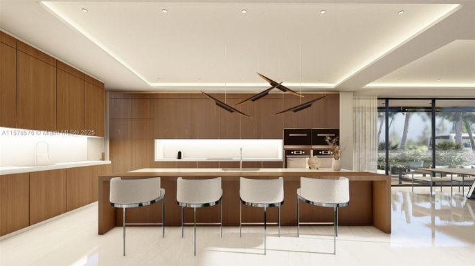 Interior, Kitchen, Recessed Lighting