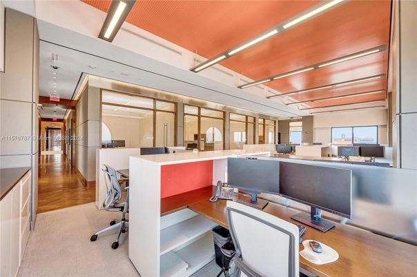 Home Office, Interior, Wood Texture Flooring