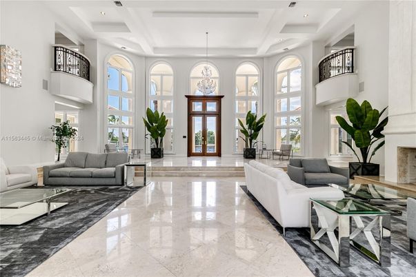 Chandelier, Fireplace, Interior, Living room, Recessed Lighting