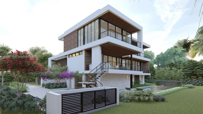 Backyard, Exterior, Facade, Modern