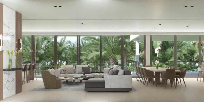 Dining room, Interior, Living room, Pendant Lights