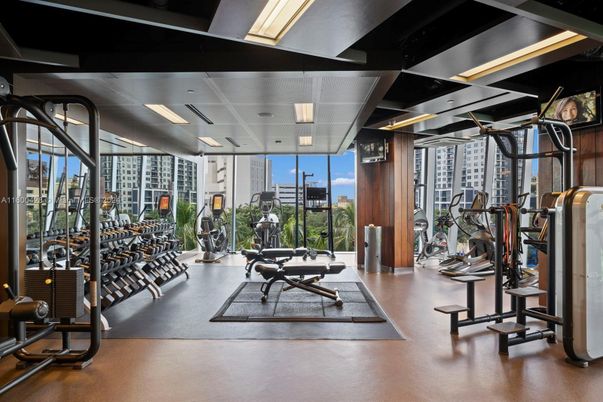 Fitness Equipment, Gym, Interior