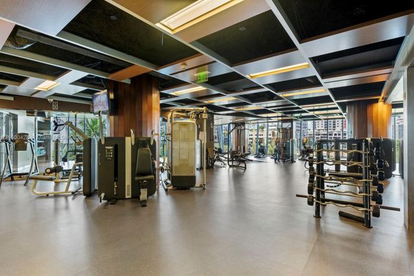 Fitness Equipment, Gym, Interior