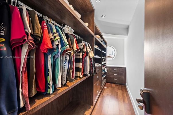 Interior, Recessed Lighting, Walk-in Closets, Wood Texture Flooring