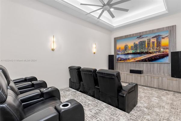Home Theatre Room, Interior, Projection Screen, Theatre Room