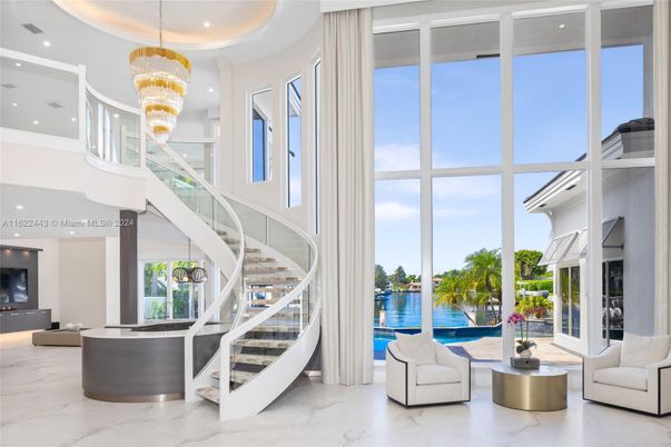 Chandelier, Interior, Living room, Marble, Recessed Lighting