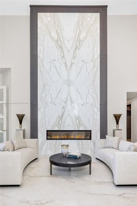Fireplace, Interior, Living room, Marble, Marble Walls