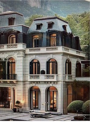 Exterior, Facade, French Provincial