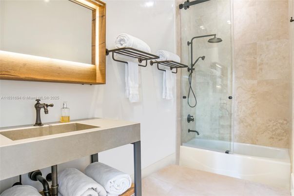 Bathroom, Glass Shower, Interior