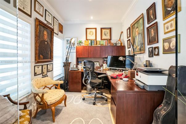 Home Office, Interior, Recessed Lighting