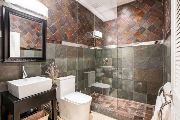 Bathroom, Glass Shower, Interior