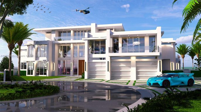 Attached, Exterior, Facade, Modern