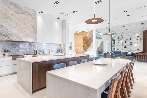 Interior, Kitchen, Pendant Lights, Recessed Lighting