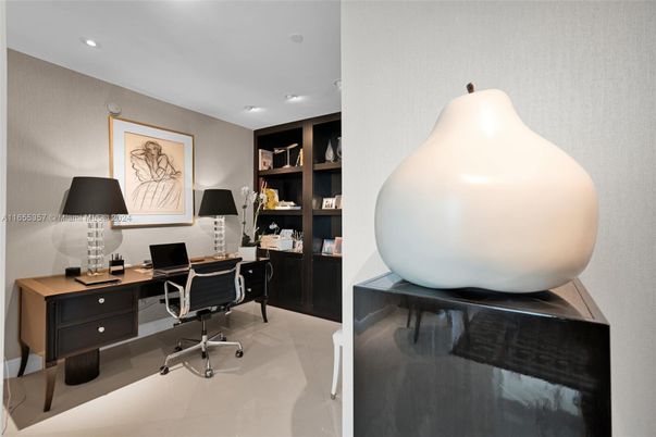 Home Office, Interior, Recessed Lighting