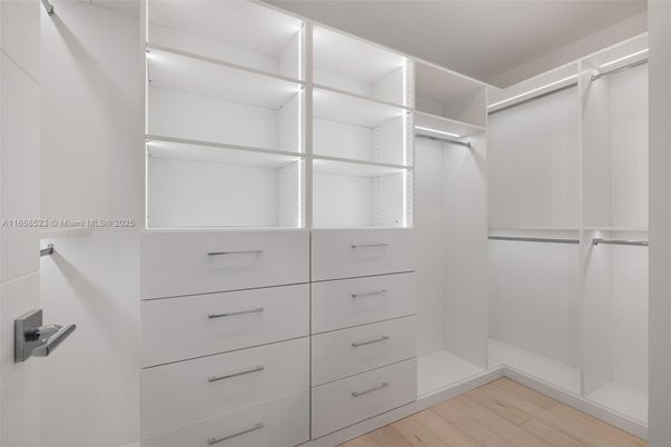 Interior, Walk-in Closets, Wood Texture Flooring