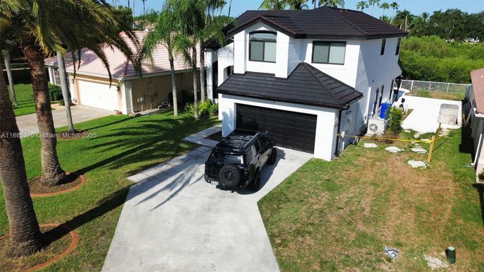 Attached, Backyard, Detached Garage, Exterior, Facade, Mediterranean