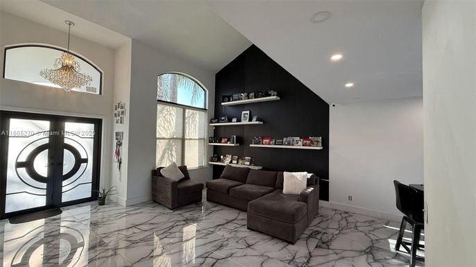 Interior, Marble, Pendant Lights, Recessed Lighting