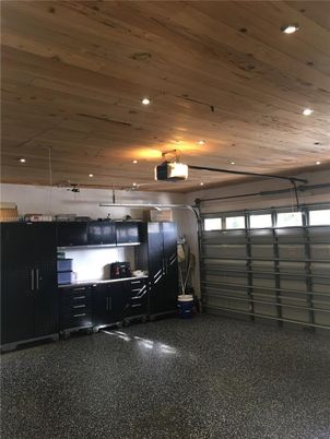 Garage, Interior, Recessed Lighting