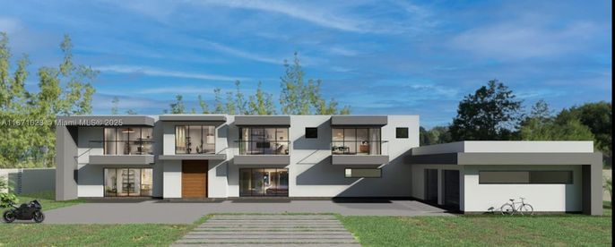 Backyard, Exterior, Facade, Modern