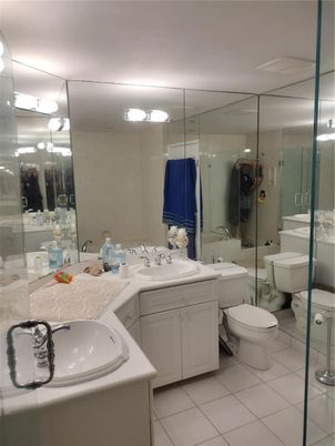 Bathroom, Dual Sink Vanities, Glass Shower, Interior