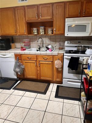 Interior, Kitchen, Marble, Tile Countertops